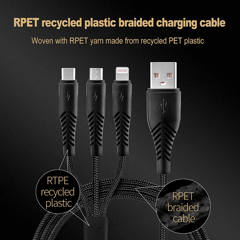 RPET Plastica riciclata intrecciata