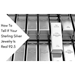 How to tell if your sterling silver jewelry is real 92.5?