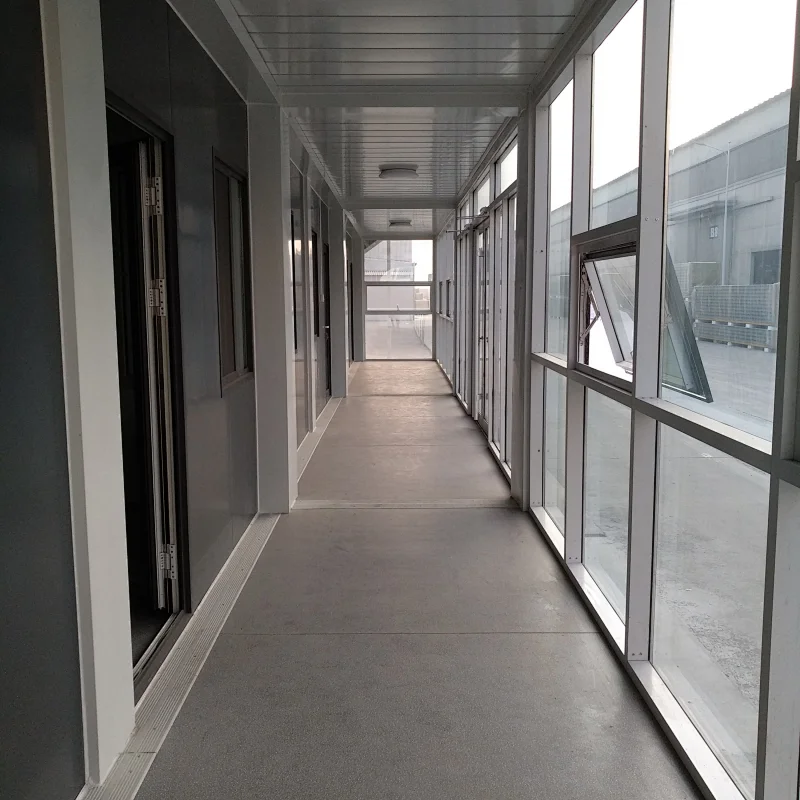 Prefab Container  House with Viewing platform, Escalator and Balcony