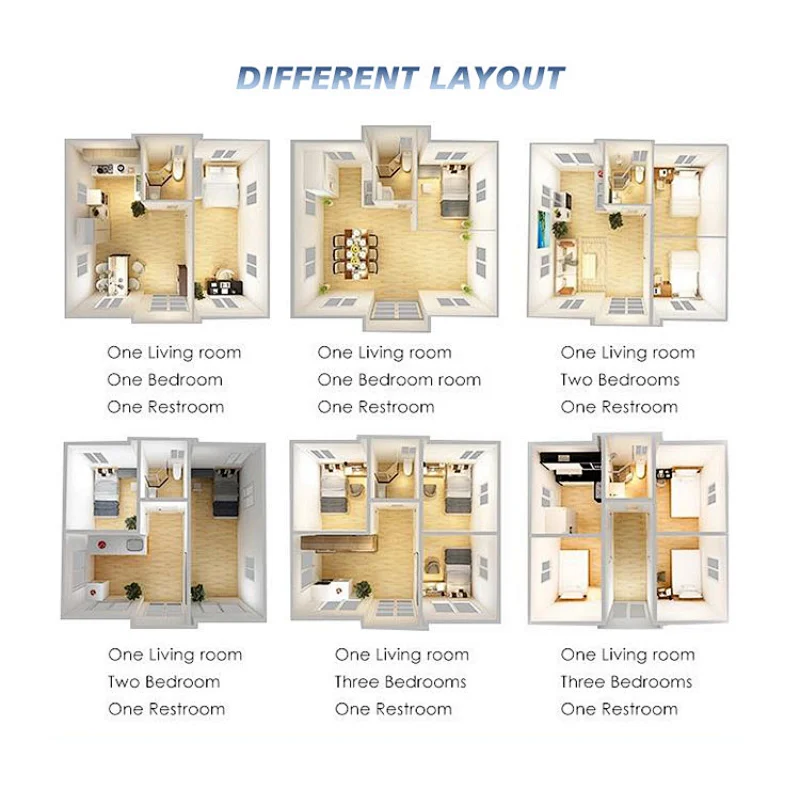 2021China New Style Container House with Foldable Design