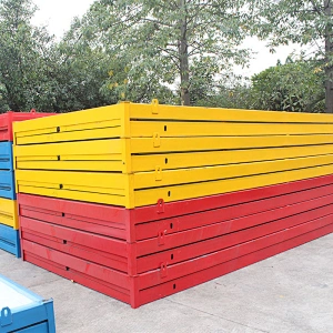 Oficina de la casa del contenedor plegable moderno de lujo de 20 pies de derribo
