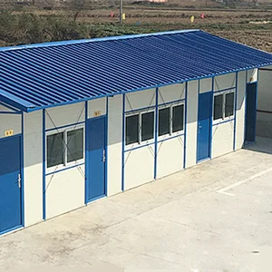Customized Steel Structure Double Layer Prefab Building Small House