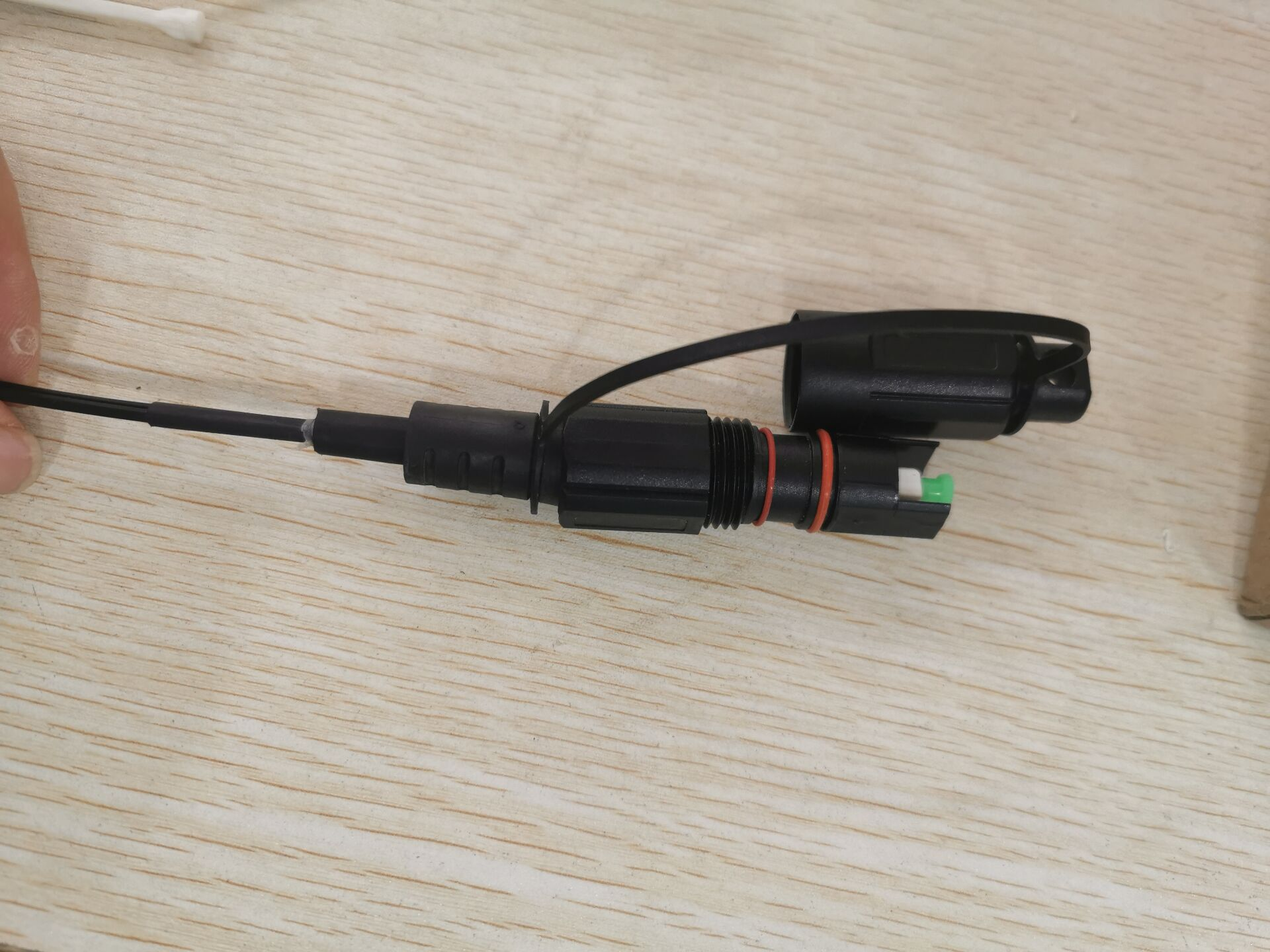 FTTA Outdoor IP67 Waterproof Optical Patchcord Optitap SC/APC Connector
