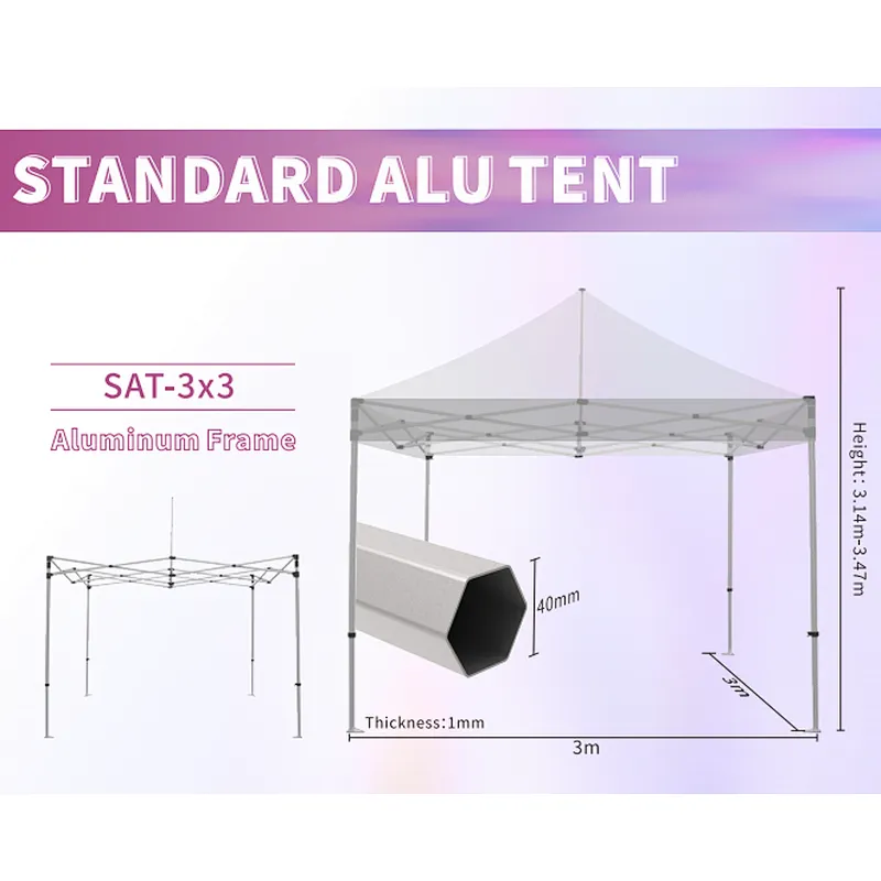 Easy Budget Tent 3x3