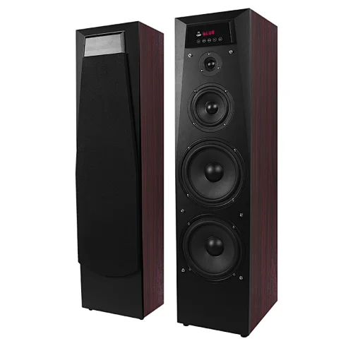 HIFI 200W Tower Wooden Stereo Bluetooth Speaker