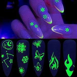Fluorescence Nail Sticker