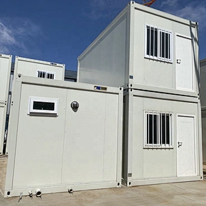 Large Comprehensive Office Building Full Equipment Prefab Container Houses
