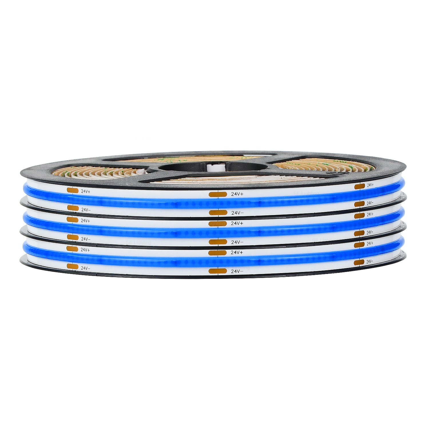 24V 12V COB LED Strip Light Waterproof 480LEDs 8mm