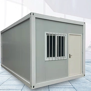 El paquete plano prefabricado portátil alberga la sala de aislamiento de contenedores plegables