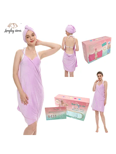 Amazon hot selling ladies bath towel  microfiber turban super absorbent