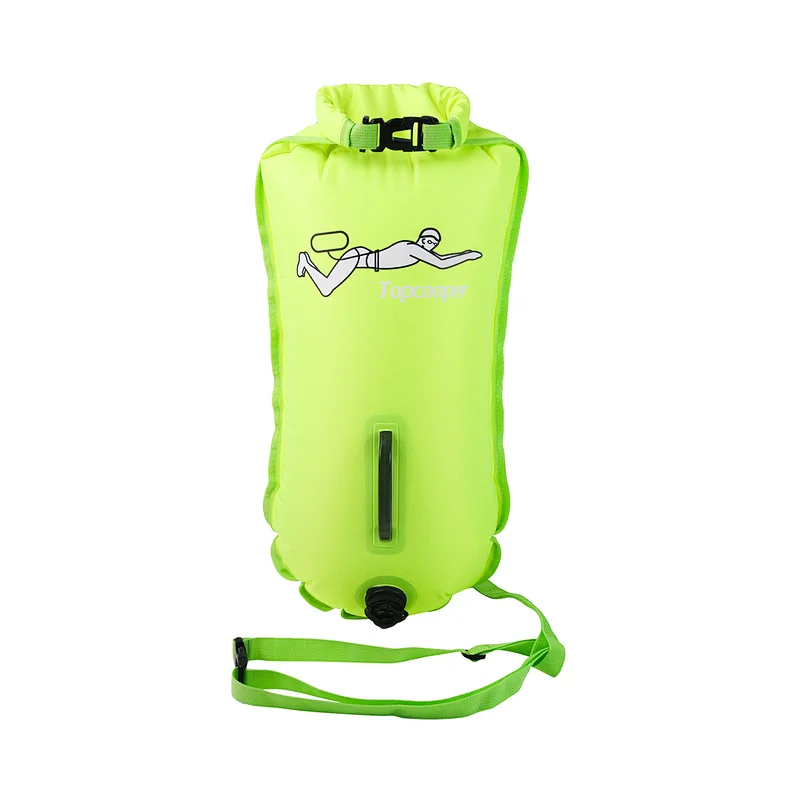 TOPCOOPER Nylon Swim safety buoy for open water swim