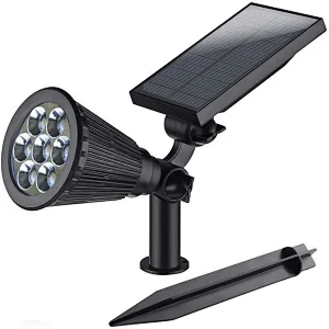 Solar  Light Solar Spotlights Outdoor 7 Singe Colors & Color Changing RGB