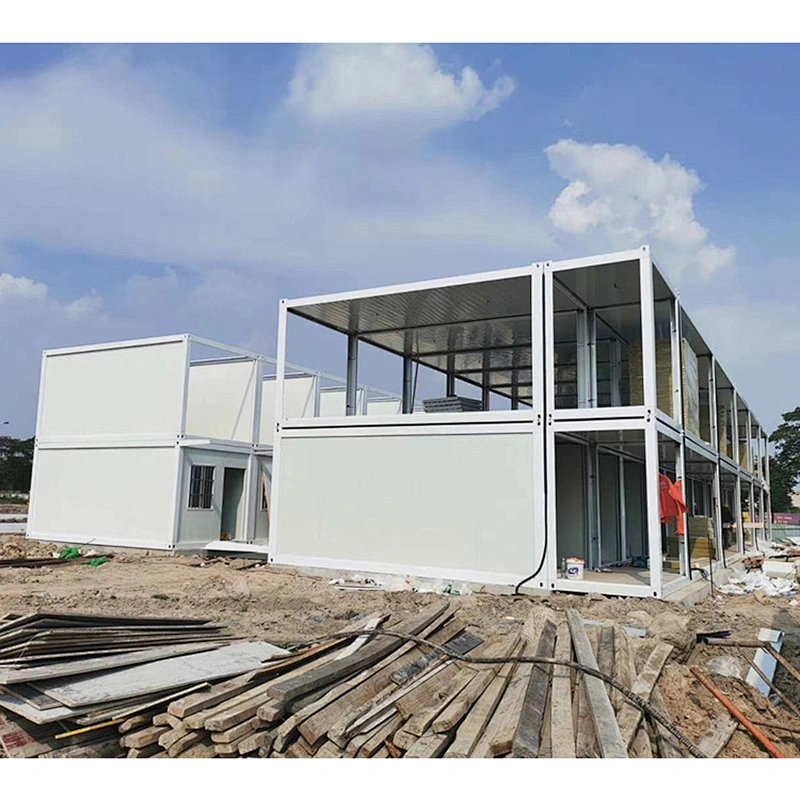 Casa contenedor prefabricada de vida de bajo precio movible
