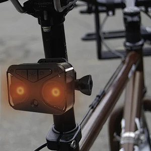 防水自行车摄像机与自行车灯全高清1080P自行车摩托车头盔运动摄像机录像机DV摄像机
