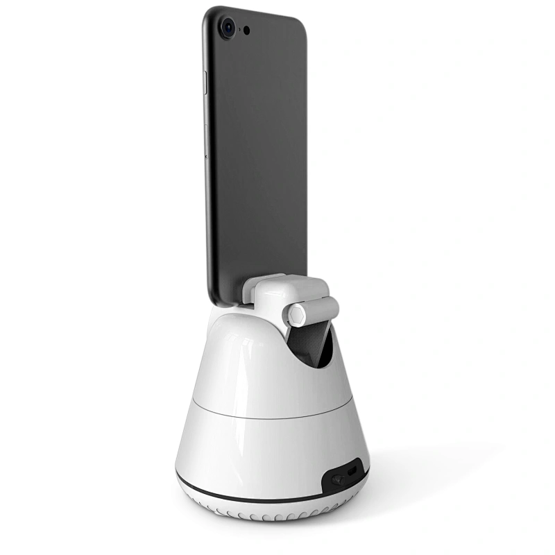 Tracking Holder Smart【NO APP Required】  360° Auto-Face Tracking Selfie Stick, Suitable for Phone, Tablet - Cell Phone Camera Mount for Tripod Stand for Live Streaming, Live Video