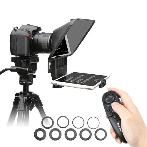 Desview T3 teleprompter third generation teleprompter for cellphone/tablet/DSLR