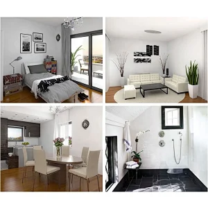 Wholesale new designs modern beautiful two bedrooms comfortable prefab container house homes