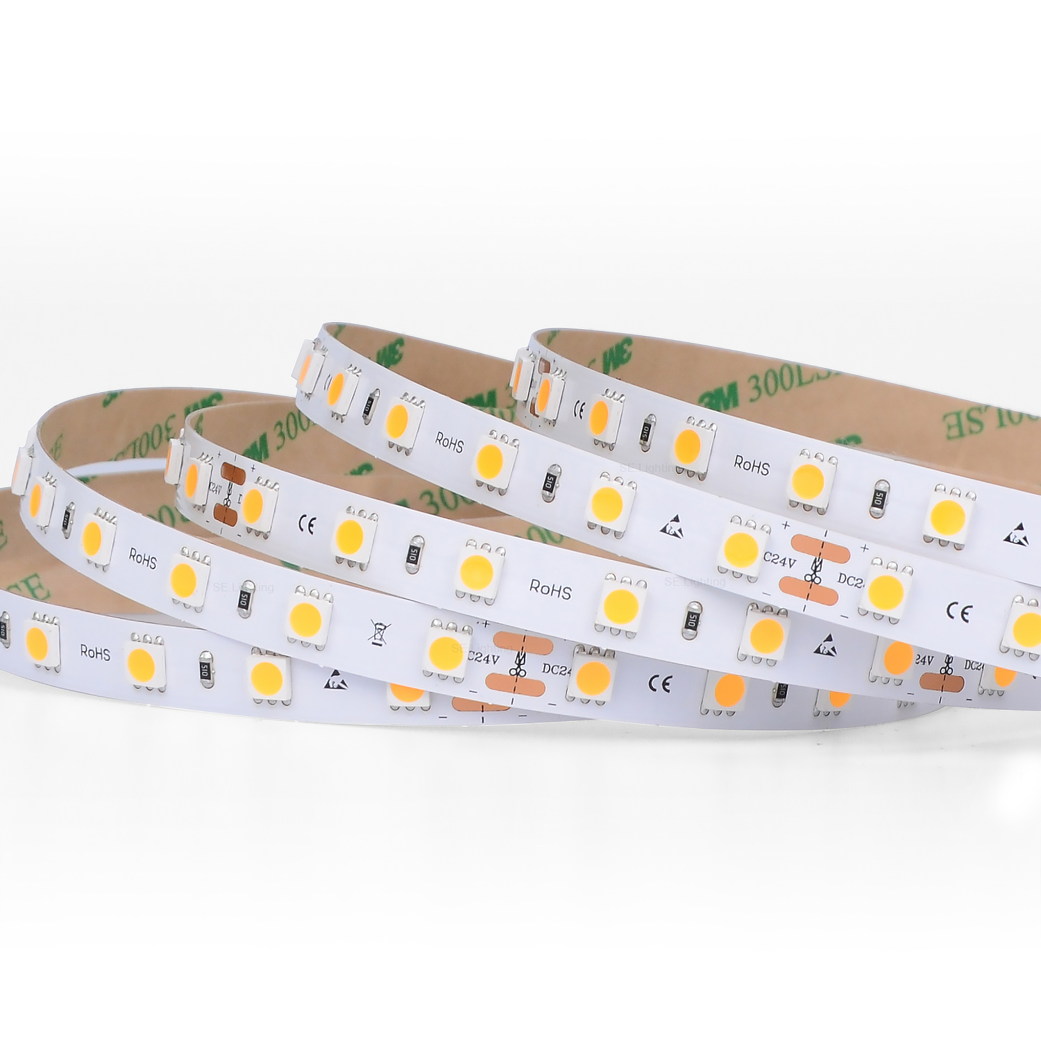 Flexible LED Strip Lighting 60LEDs 5050 24V