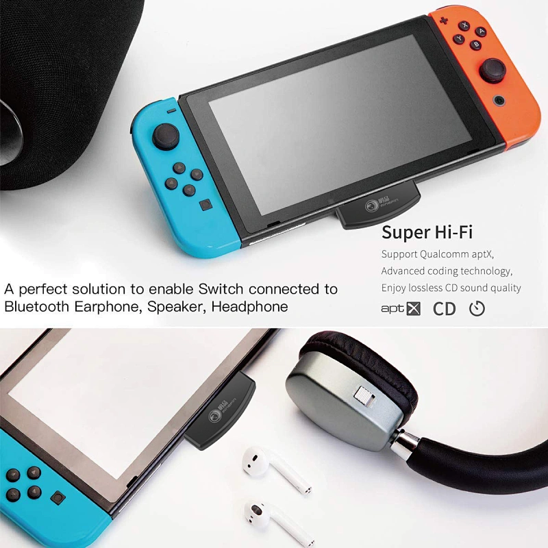 Bluetooth Adapter for Nintendo Switch/Lite PS4