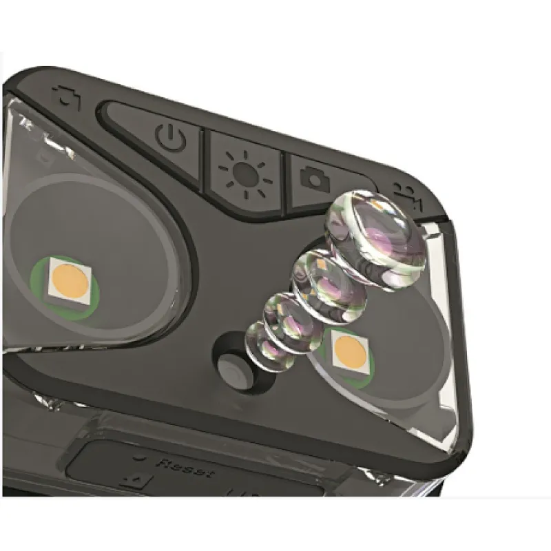 Waterproof Bike Camcorder mit Bike Light Full HD 1080P Bike Motorrad Helm Sport Kamera Video Recorder DV Camcorder