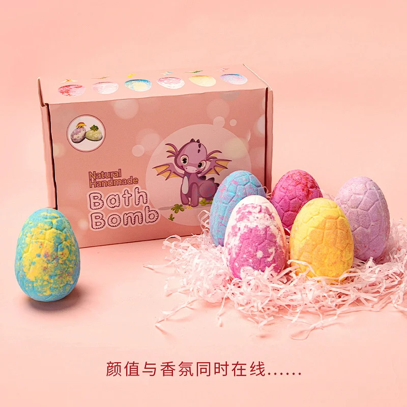 Bath salt ball private label natural handmade bomb bubble salt  for  children