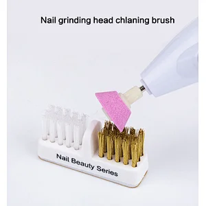 Nail Drill Bits Cleaning Brush