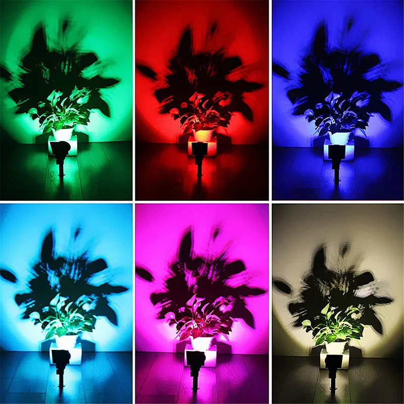 Solar  Light Solar Spotlights Outdoor 7 Singe Colors & Color Changing RGB