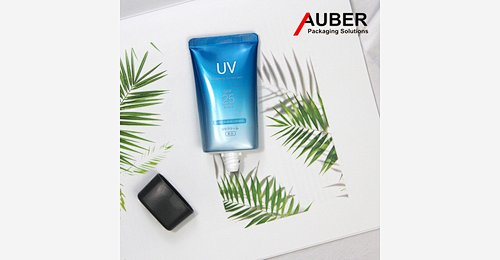 Oval blue gradient high glossy tube-Auber