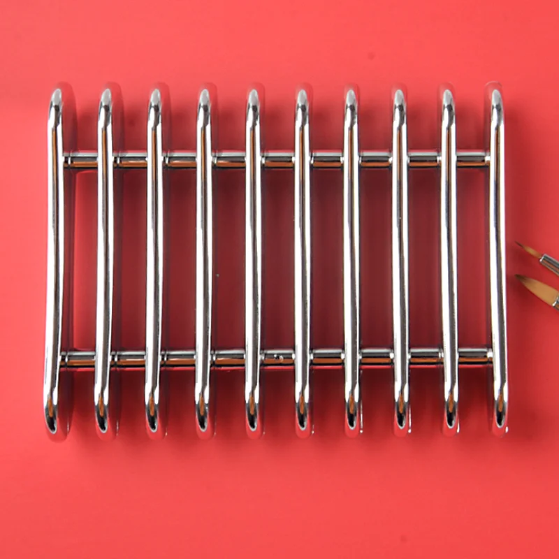Sliver Brush Holder (9 Grids)