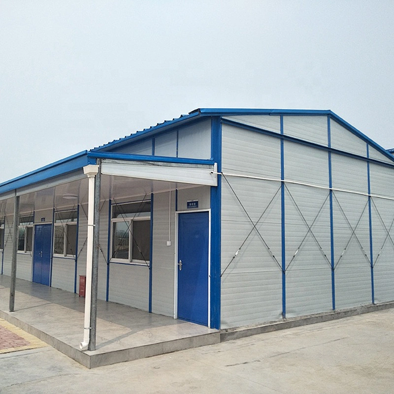 Customized Steel Structure Double Layer Prefab Building Small House