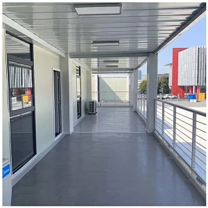 Modular 20ft Prefabricated Ready Made Container Office Living Flat Pack Container House