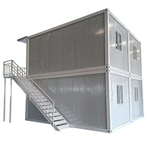 Factory Price Prefab Container House with Stepcase and Corridor