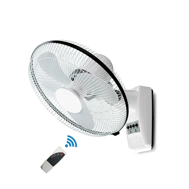 rechargeable high efficiency 6V wall - mounted fan battery with remote