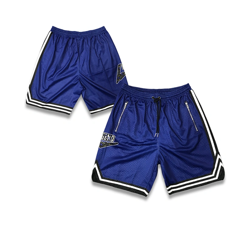 Tackle Twill Street Basketball Shorts | Custom Tackle Twill Basketball Uniform | Custom Basketball Shorts & Jerseys