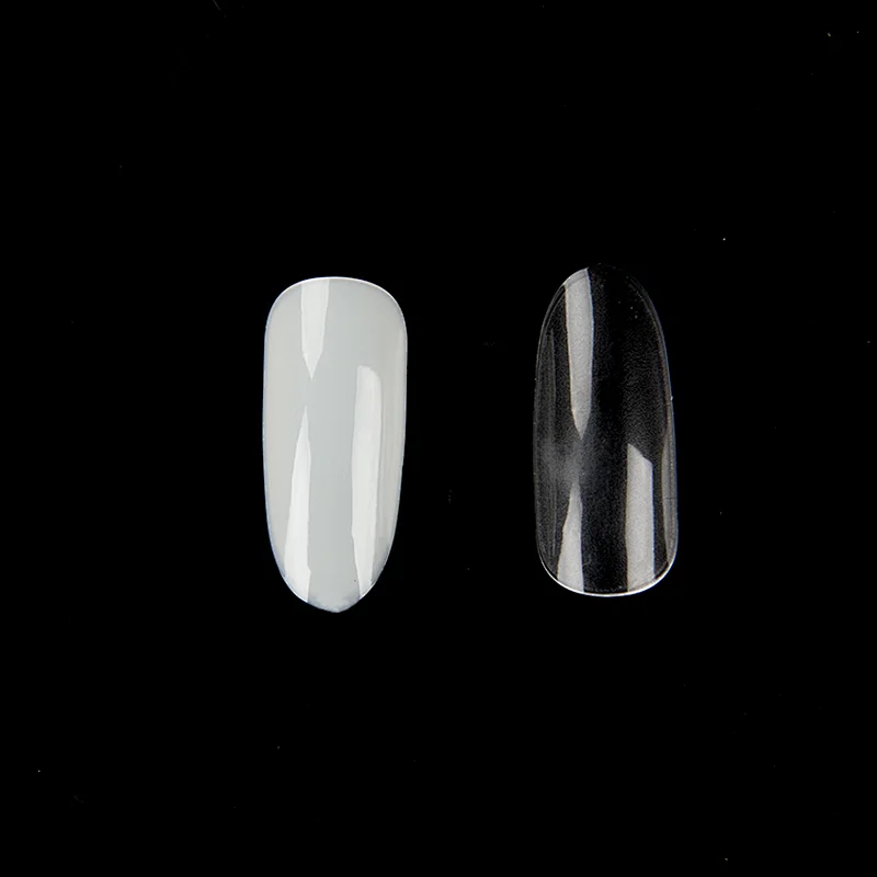 High quality c curve nail tips half cover false full curved best plain nail art tips E of the new nail