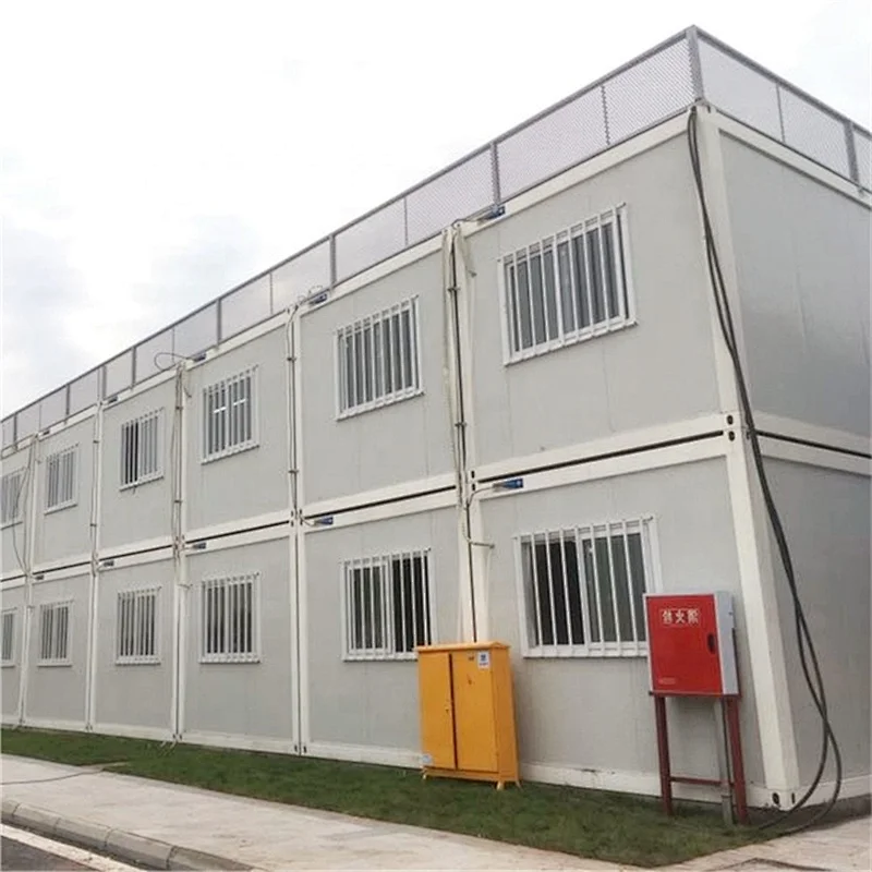 Large Comprehensive Office Building Full Equipment Prefab Container Houses