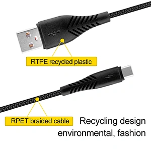 Plástico reciclado RPET trenzado