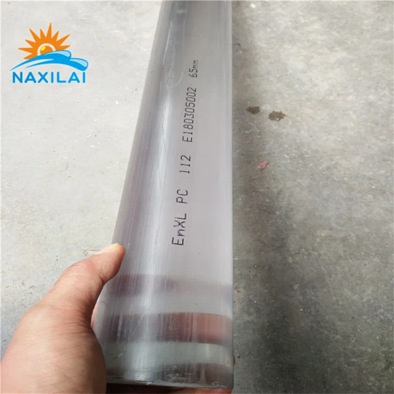 Naxilai Different Size Extruded Clear PC Polycarbonate Rod