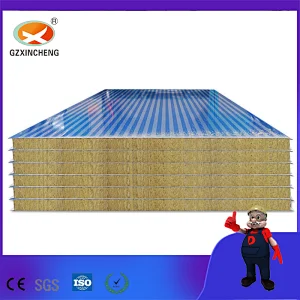 Soundproof Rock Wool Sandwich Panel