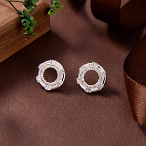 gucci hoop earrings silver