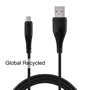 RPET Recycled Plastic braided USB cable