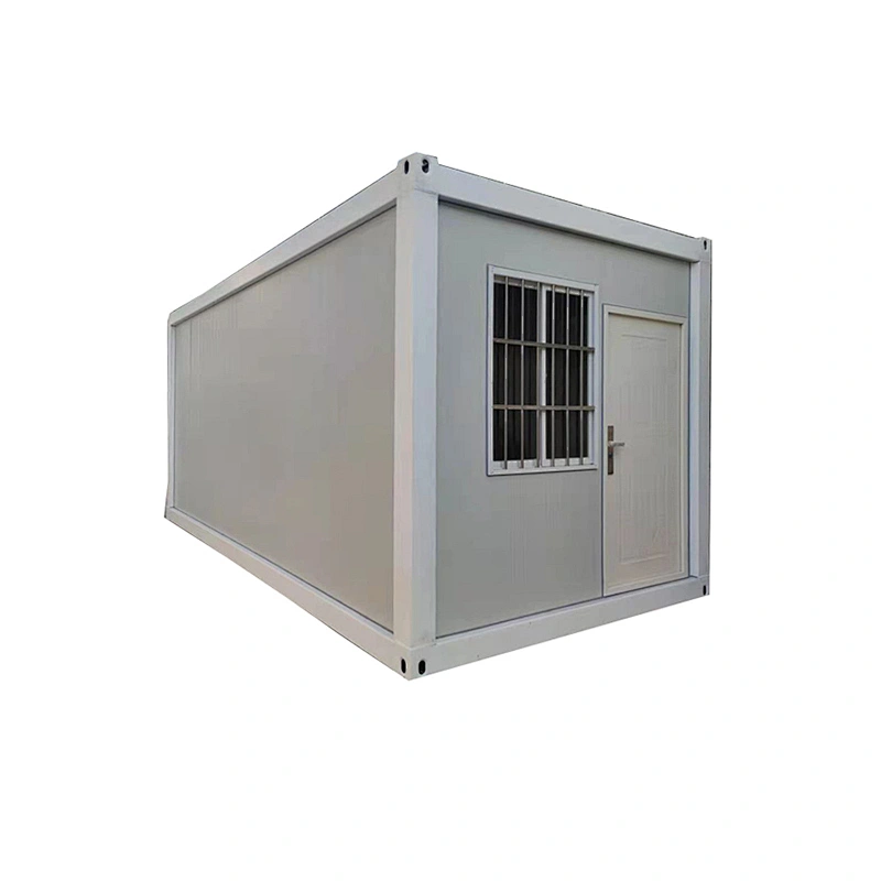 Casas modulares prefabricadas de China 20ft plat pack container home office / living kit hogares determinados para ventas
