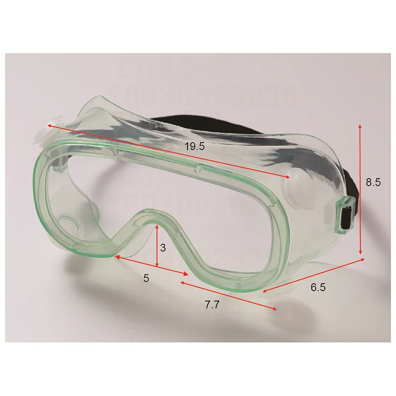 Indirect ventilation goggle