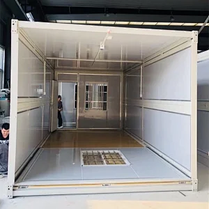 Modular foldable house new design folding prefab steel frame modular container homes