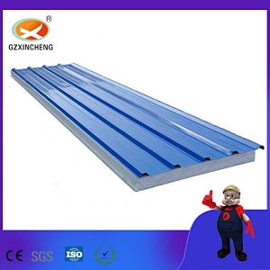 Panel sándwich de techo EPS para taller
