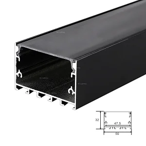 50x32mm LED Aluminum Profiles