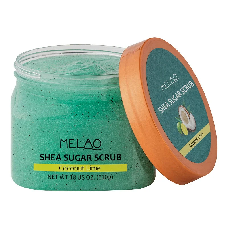 Shea sugar scrub private label organic natural vegan dead sea salt beauty