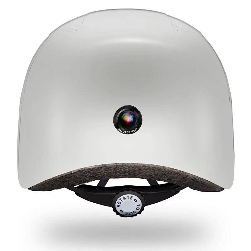 AIフロントと背面ビューデュアルレンズヘルメットカメラ1080 p生物学的な反振る防水IPX 4で構築