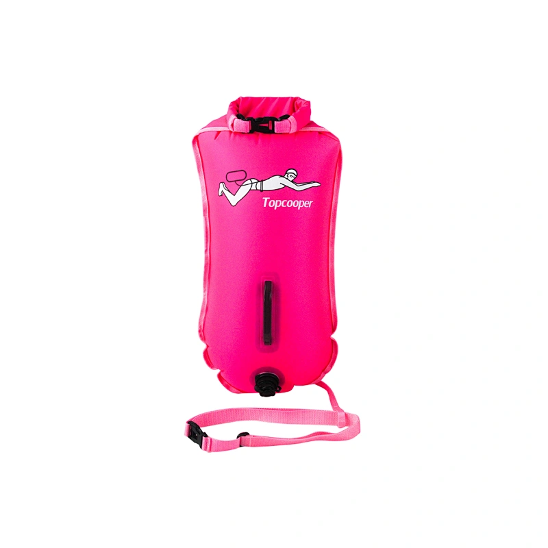 TOPCOOPER Nylon Swim safety buoy for open water swim