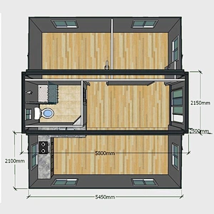 2021China New Style Container House with Foldable Design